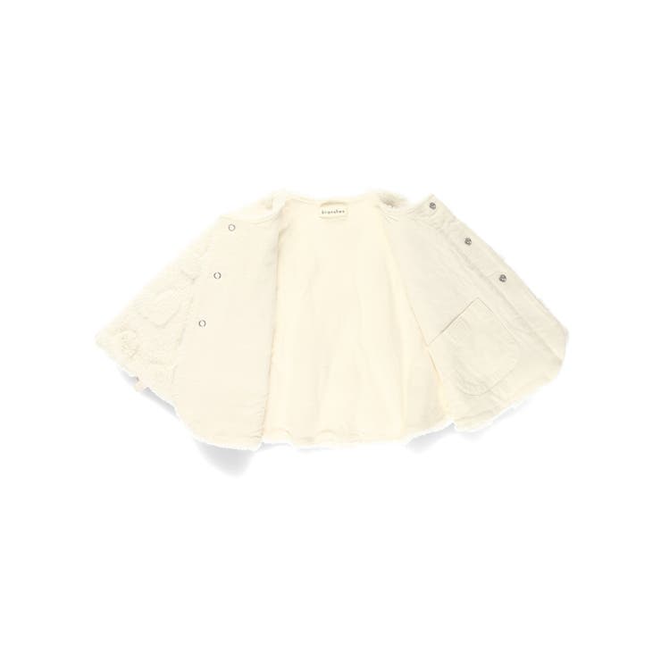 ハート柄ボアケープ | ブランシェス | 詳細画像3 