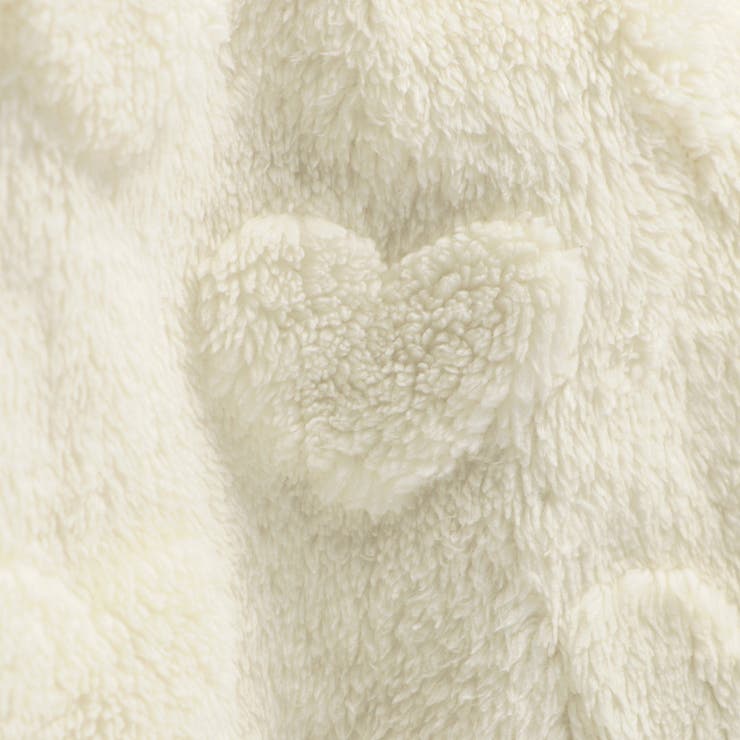 ハート柄ボアケープ | ブランシェス | 詳細画像4 