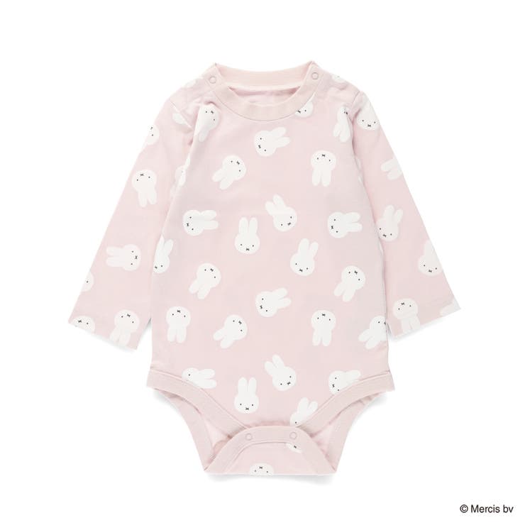 【ベビー/miffy/ミッフィー】総柄ロンパース | ブランシェス | 詳細画像2 