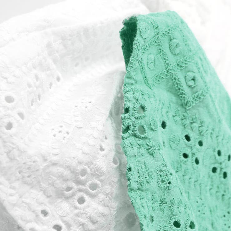 【キッズとおそろい】スカラップ刺繍トップス＆ボトムスセット 夏 | ブランシェス | 詳細画像11 