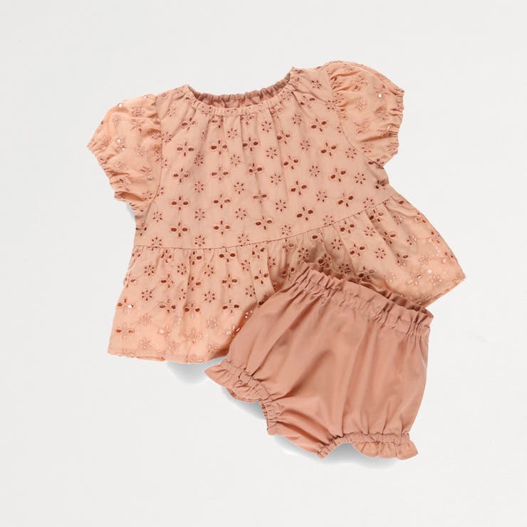 【おそろい】スカラップレーストップス＆ボトムスセット | ブランシェス | 詳細画像11 