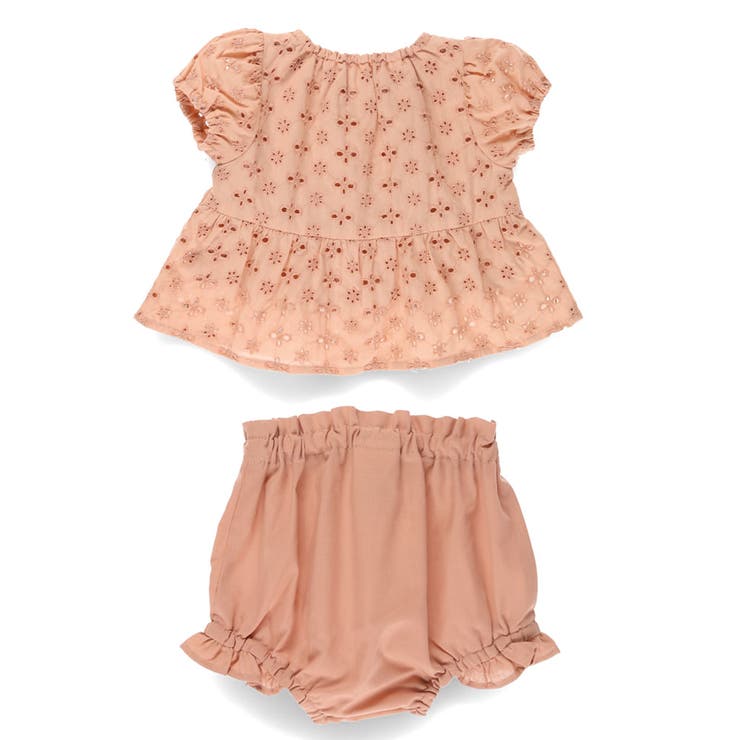 【おそろい】スカラップレーストップス＆ボトムスセット | ブランシェス | 詳細画像17 