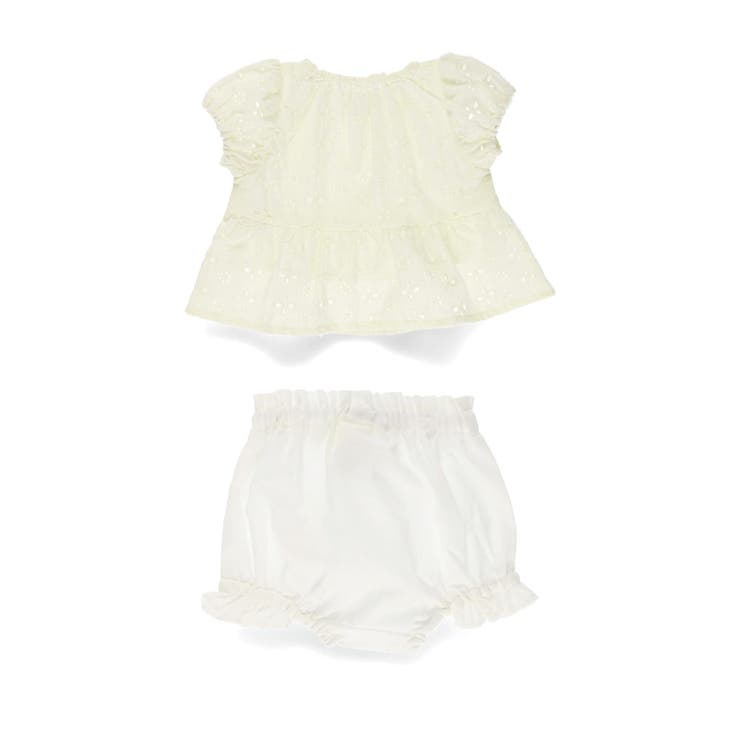 【おそろい】スカラップレーストップス＆ボトムスセット | ブランシェス | 詳細画像2 