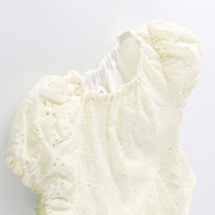 【おそろい】スカラップレーストップス＆ボトムスセット | ブランシェス | 詳細画像3 