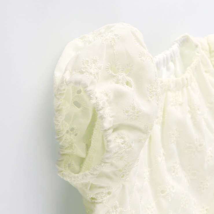 【おそろい】スカラップレーストップス＆ボトムスセット | ブランシェス | 詳細画像4 