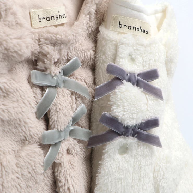 ハート総柄ボアベスト | ブランシェス | 詳細画像6