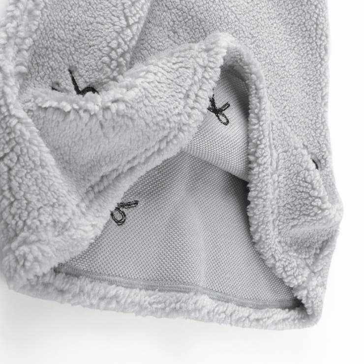 リボン総柄刺しゅうボアジャンパースカート リンクコーデ おそろい | ブランシェス | 詳細画像13 