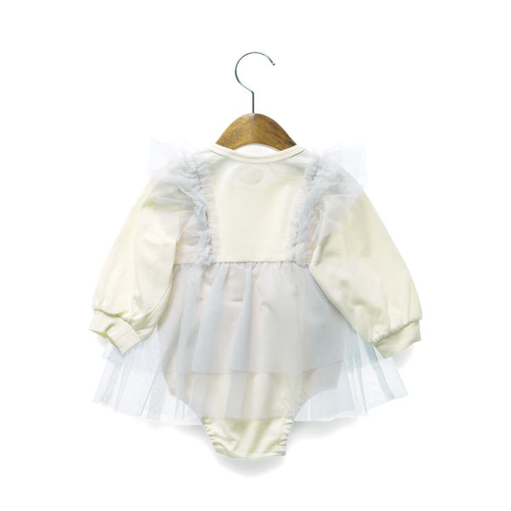 【おそろい】チュールレイヤード風カバーオール | ブランシェス | 詳細画像2 