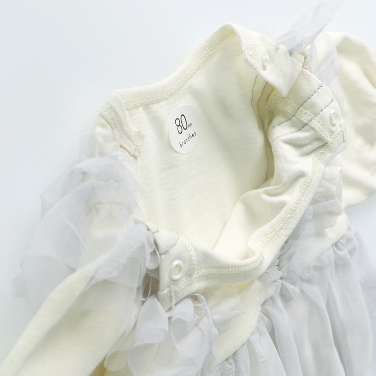 【おそろい】チュールレイヤード風カバーオール | ブランシェス | 詳細画像4 