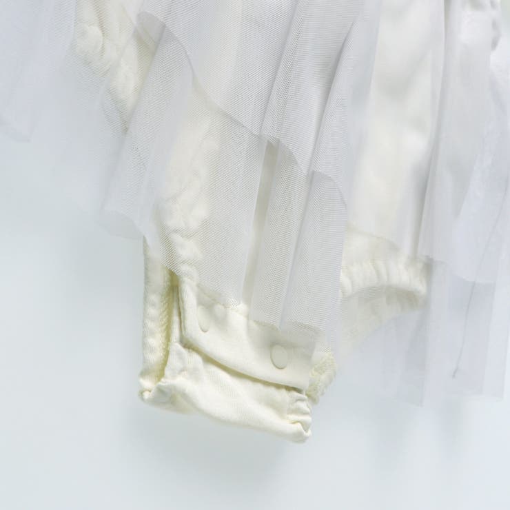 【おそろい】チュールレイヤード風カバーオール | ブランシェス | 詳細画像7 