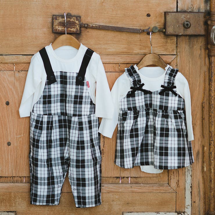 【おそろい】チェック柄カバーオール | ブランシェス | 詳細画像16