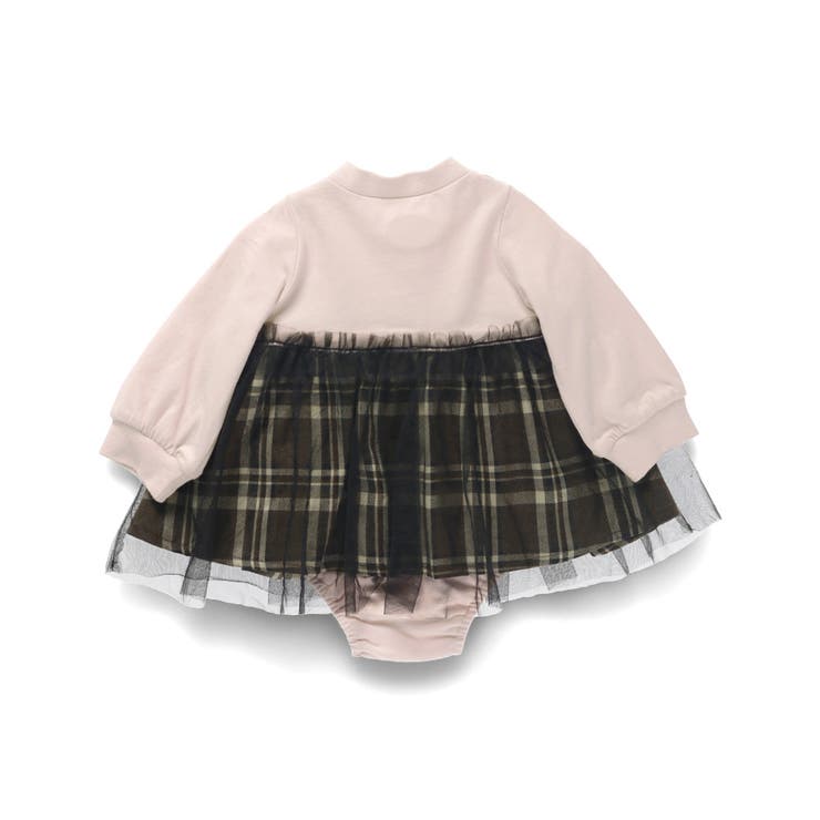 【おそろい】チェック柄ジャンパースカート風カバーオール | ブランシェス | 詳細画像19 