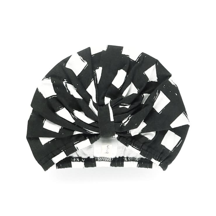 86:チェック | 【b.+A】金子綾/ベビー ターバン/綿100% | ブランシェス