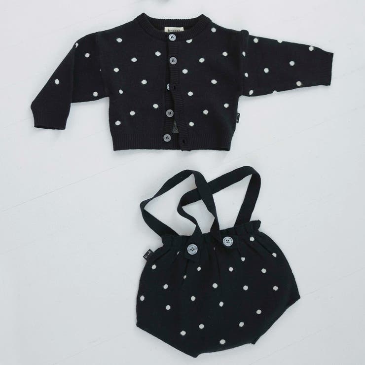 【WEB先行】【b.+A】金子綾/ベビー ニット カーディガン おそろい | ブランシェス | 詳細画像12 