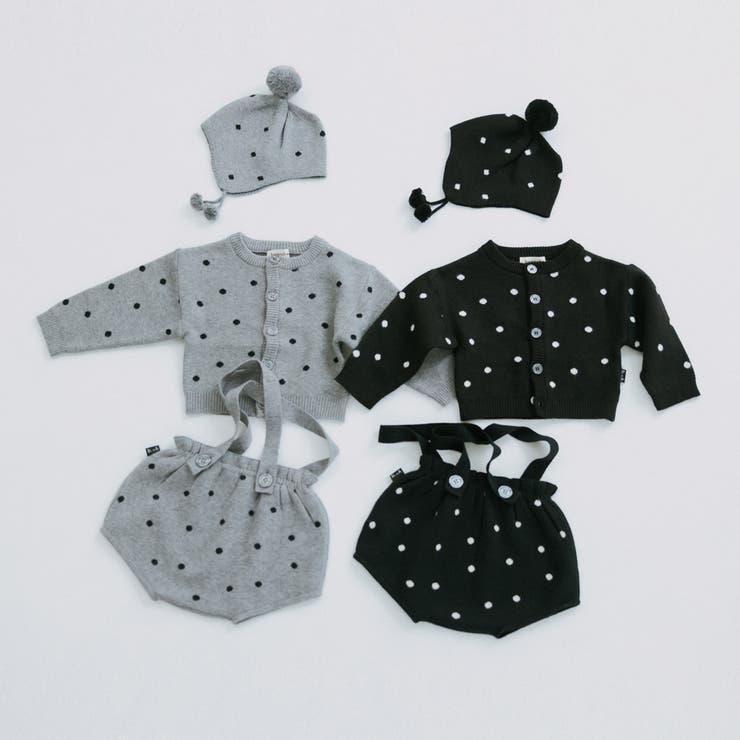 【WEB先行】【b.+A】金子綾/ベビー ニット カーディガン おそろい | ブランシェス | 詳細画像13 