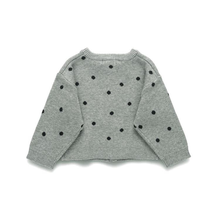 【WEB先行】【b.+A】金子綾/ベビー ニット カーディガン おそろい | ブランシェス | 詳細画像7 