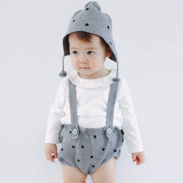 【WEB先行】【b.+A】金子綾/ベビー ニット ブルマ | ブランシェス | 詳細画像3 