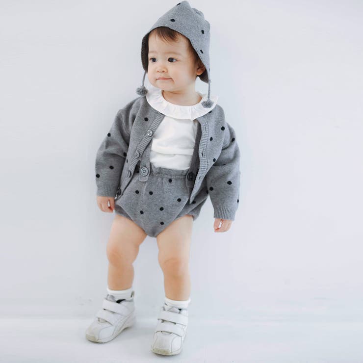 【WEB先行】【b.+A】金子綾/ベビー ニット ブルマ | ブランシェス | 詳細画像4 