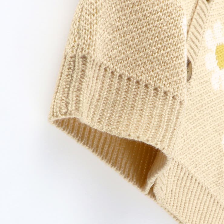 【お花シリーズ】ジャガードカーディガン | ブランシェス | 詳細画像6 