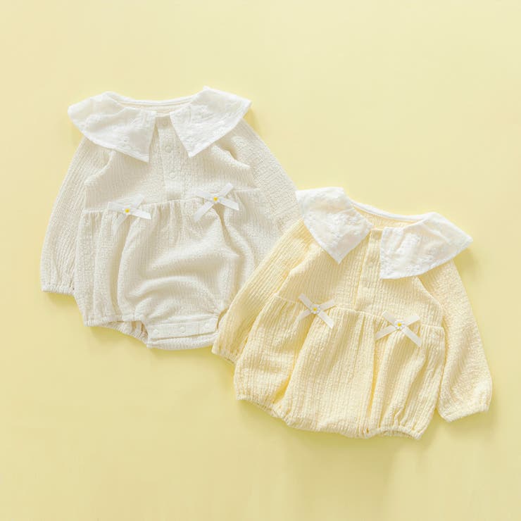 襟付きカバーオール ベビー ロンパース | ブランシェス | 詳細画像7 