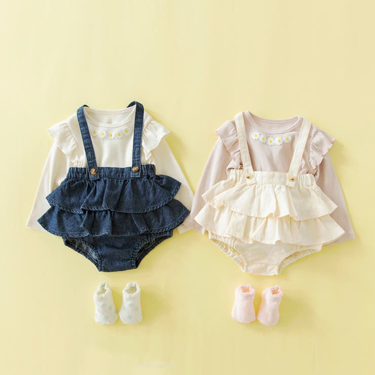 【お花シリーズ】ボディースーツ | ブランシェス | 詳細画像4 