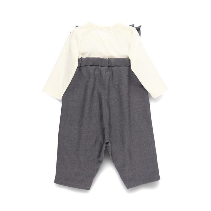 フリルサロペット風カバーオール | ブランシェス | 詳細画像13 