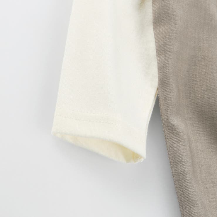 フリルサロペット風カバーオール | ブランシェス | 詳細画像7 