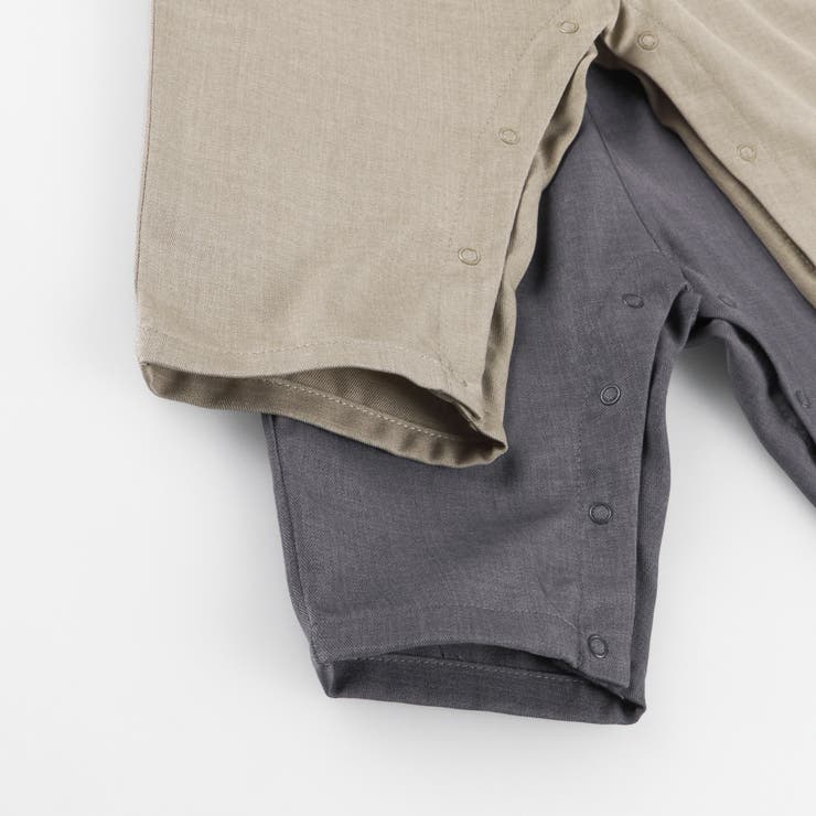 フリルサロペット風カバーオール | ブランシェス | 詳細画像8 