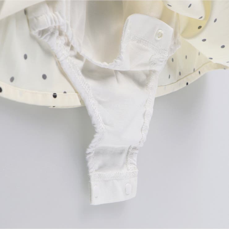 【おそろい】胸フリルカバーオール | ブランシェス | 詳細画像4 