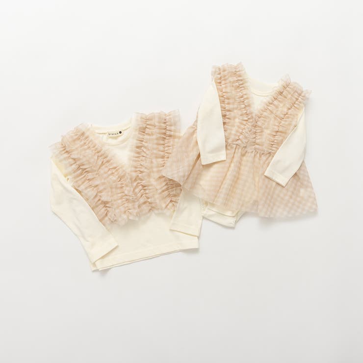 チュールベストカバーオールセット | ブランシェス | 詳細画像11 