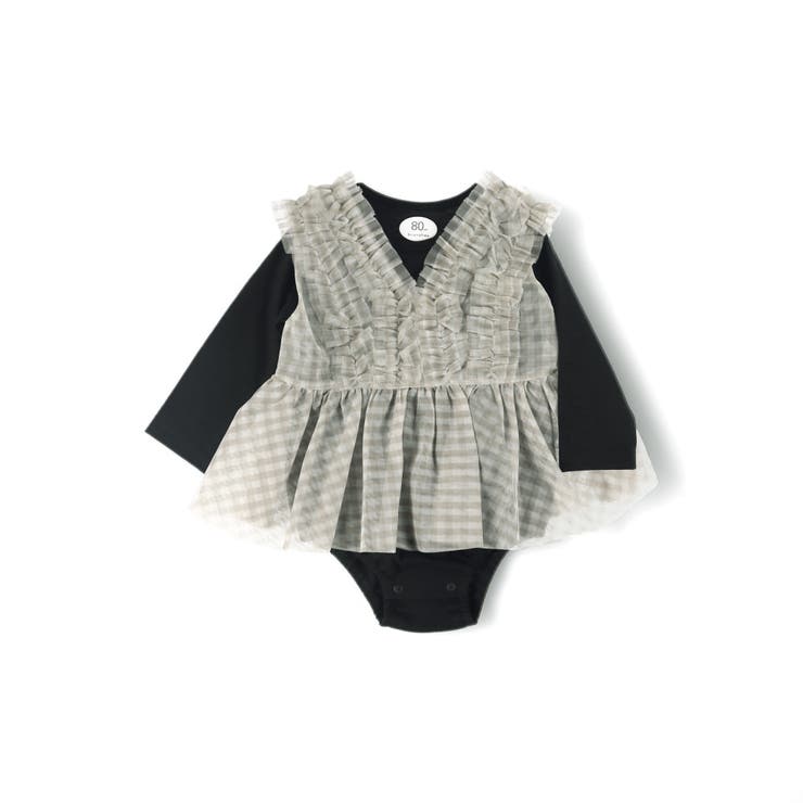 チュールベストカバーオールセット | ブランシェス | 詳細画像12 