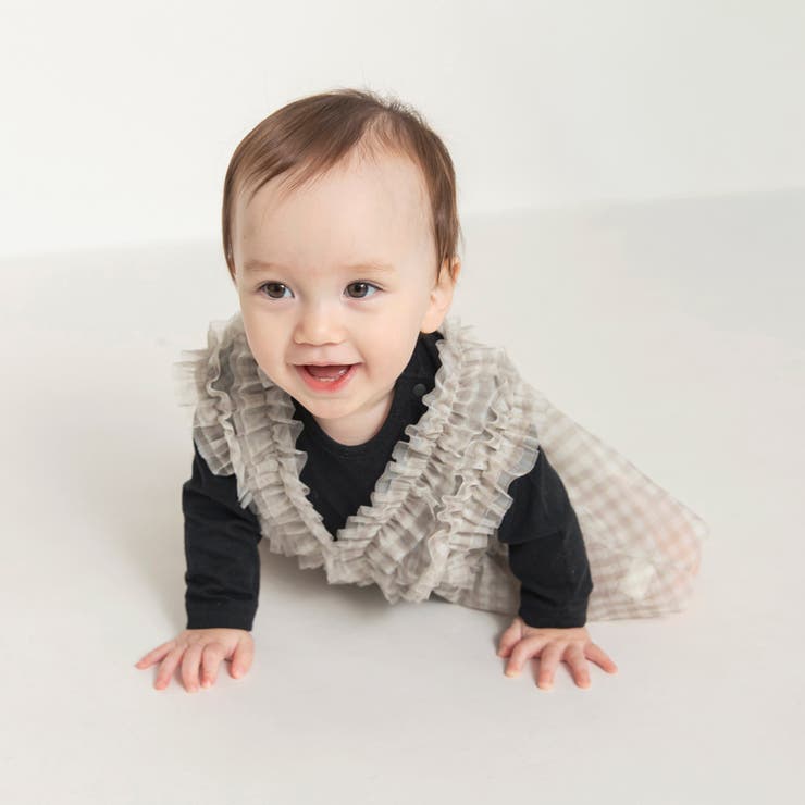 チュールベストカバーオールセット | ブランシェス | 詳細画像14 