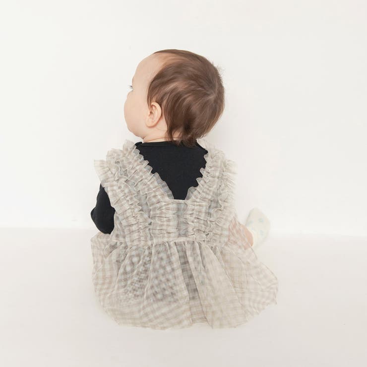 チュールベストカバーオールセット | ブランシェス | 詳細画像17 