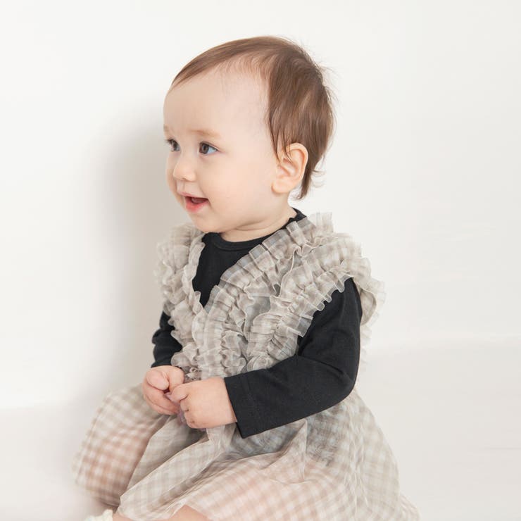 チュールベストカバーオールセット | ブランシェス | 詳細画像18 