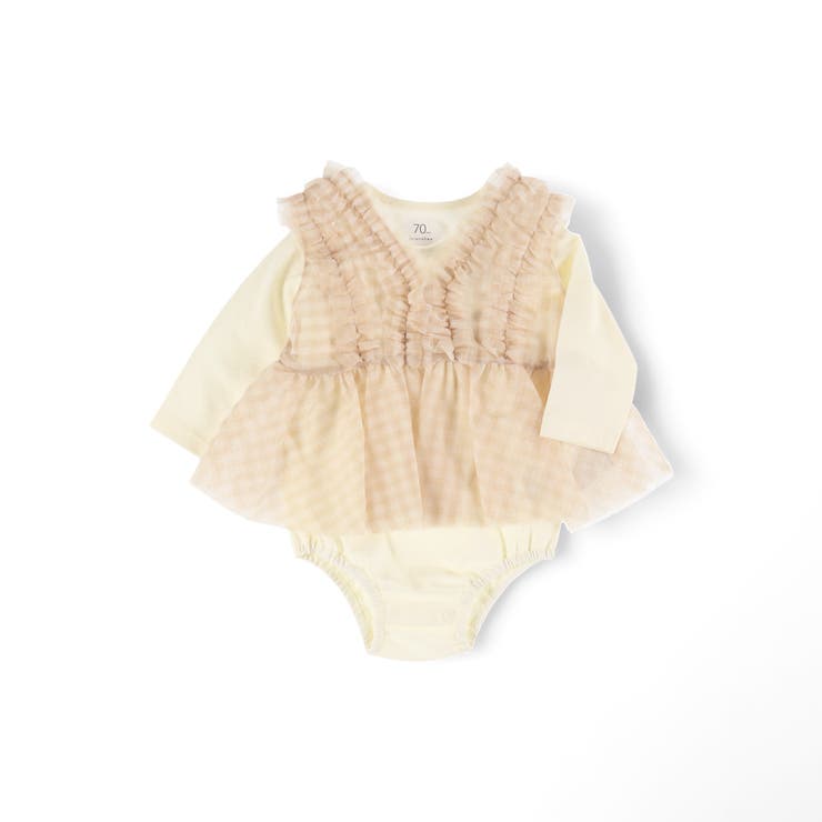 チュールベストカバーオールセット | ブランシェス | 詳細画像4 