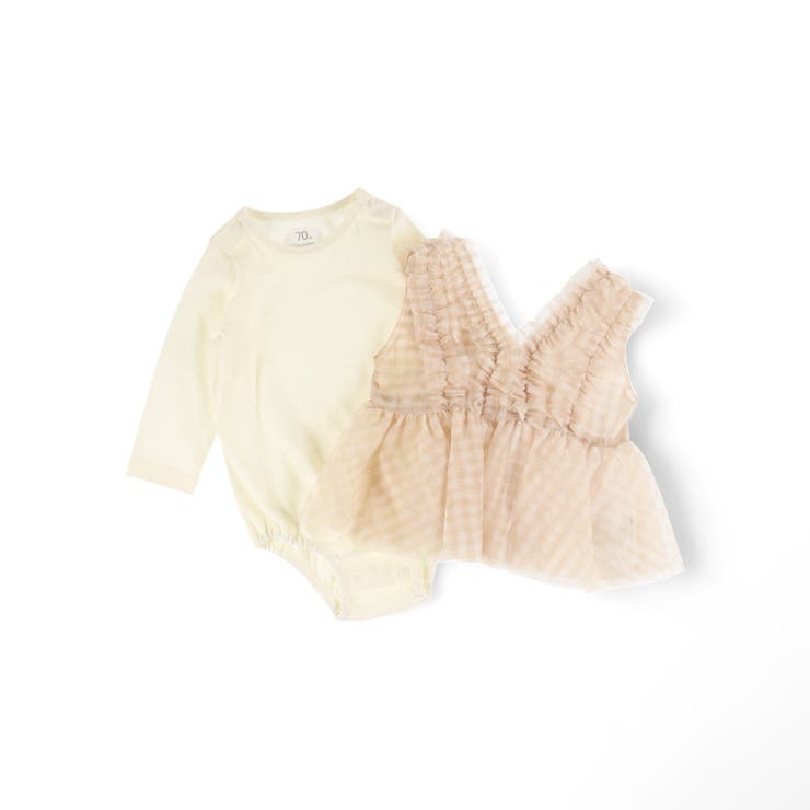 チュールベストカバーオールセット | ブランシェス | 詳細画像6 