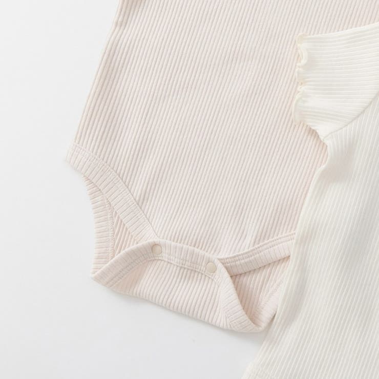 ストレッチテレコ半袖ボディスーツ | ブランシェス | 詳細画像11 