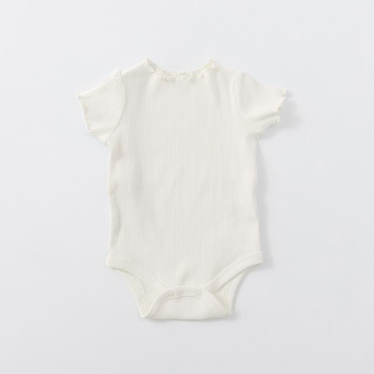 ストレッチテレコ半袖ボディスーツ | ブランシェス | 詳細画像2 