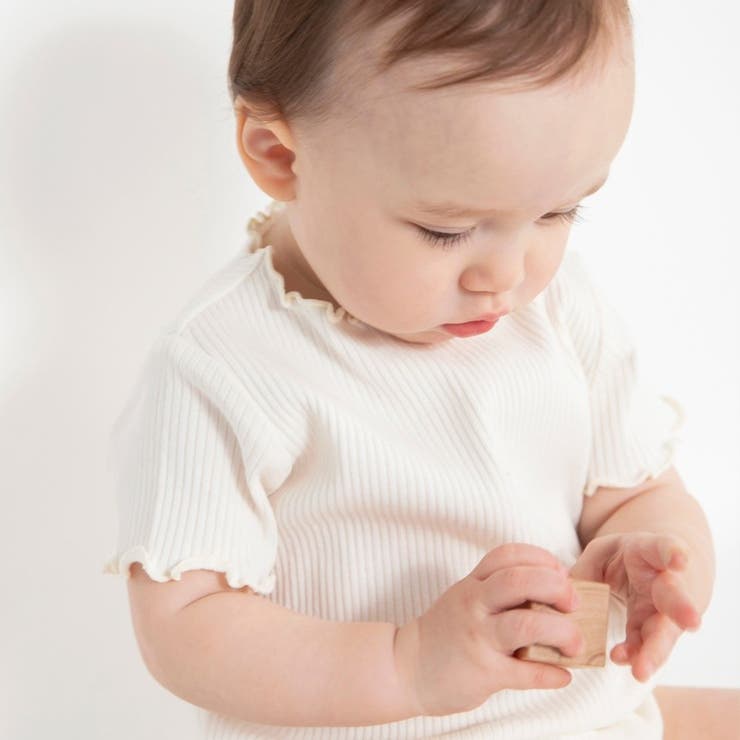 ストレッチテレコ半袖ボディスーツ | ブランシェス | 詳細画像7 