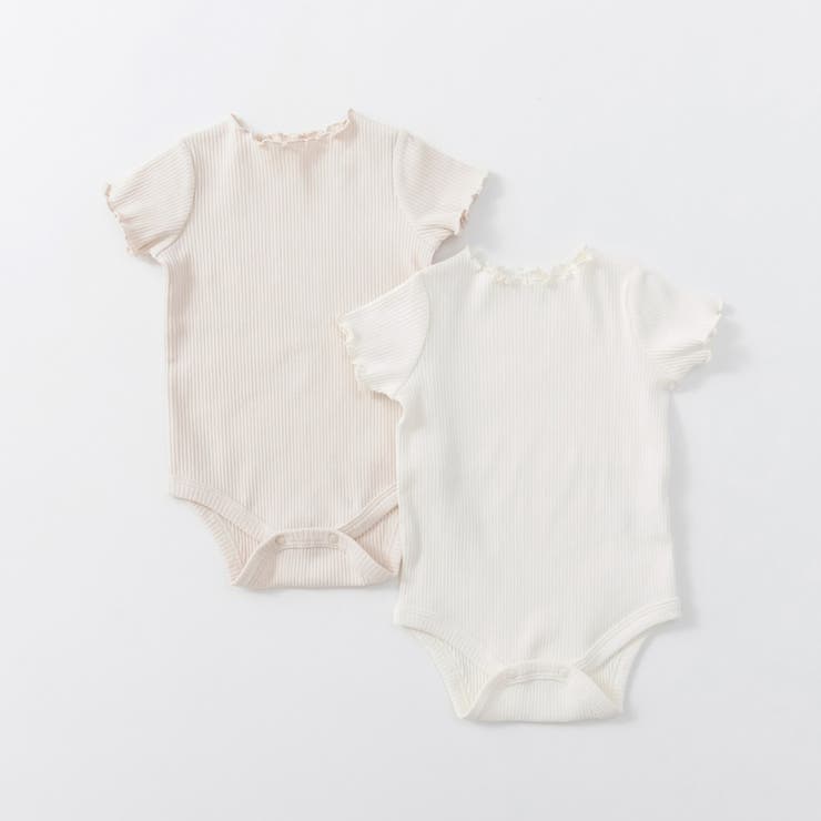 ストレッチテレコ半袖ボディスーツ | ブランシェス | 詳細画像8 