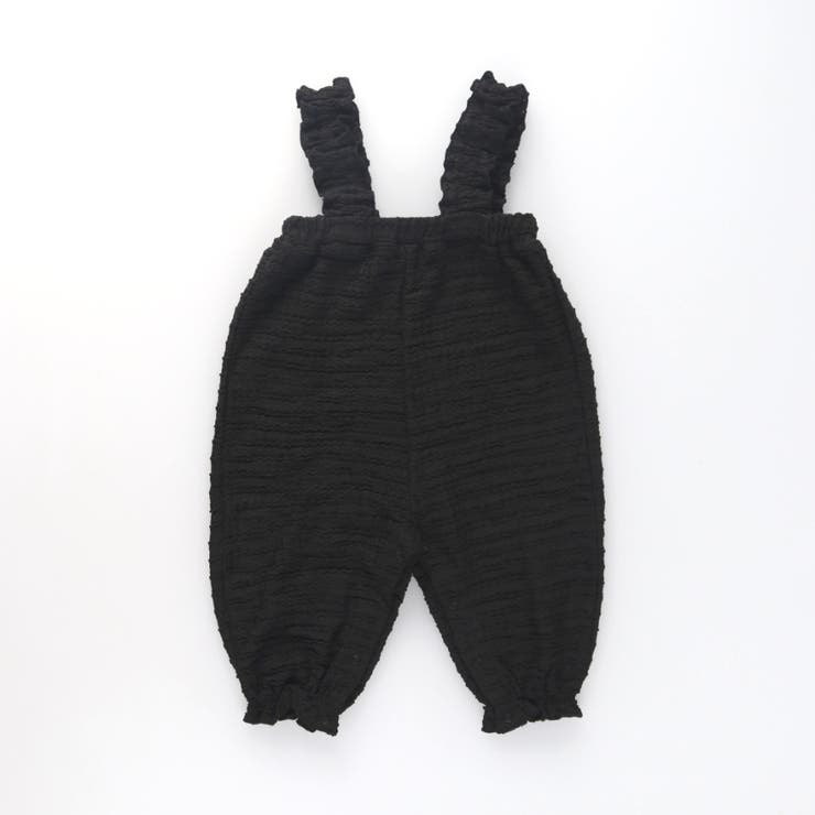 【おそろい】カットジャガードサロペット風カバーオール | ブランシェス | 詳細画像1 