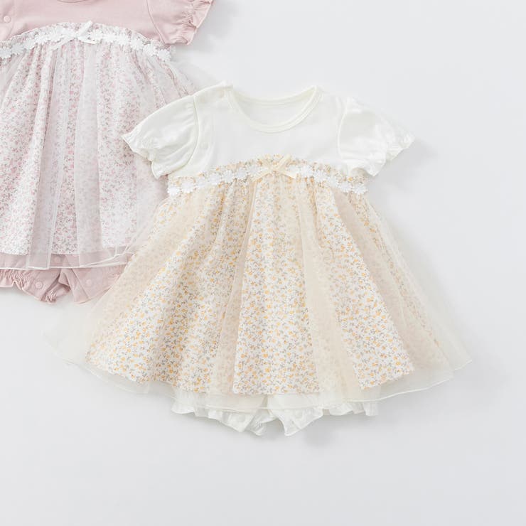 チュールドッキングカバーオール | ブランシェス | 詳細画像2 