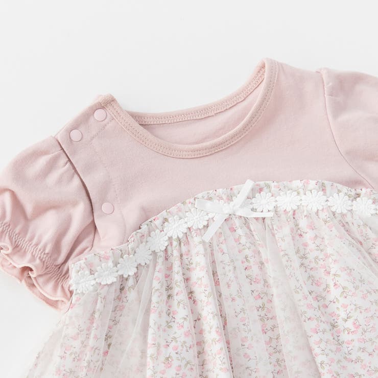 チュールドッキングカバーオール | ブランシェス | 詳細画像9 