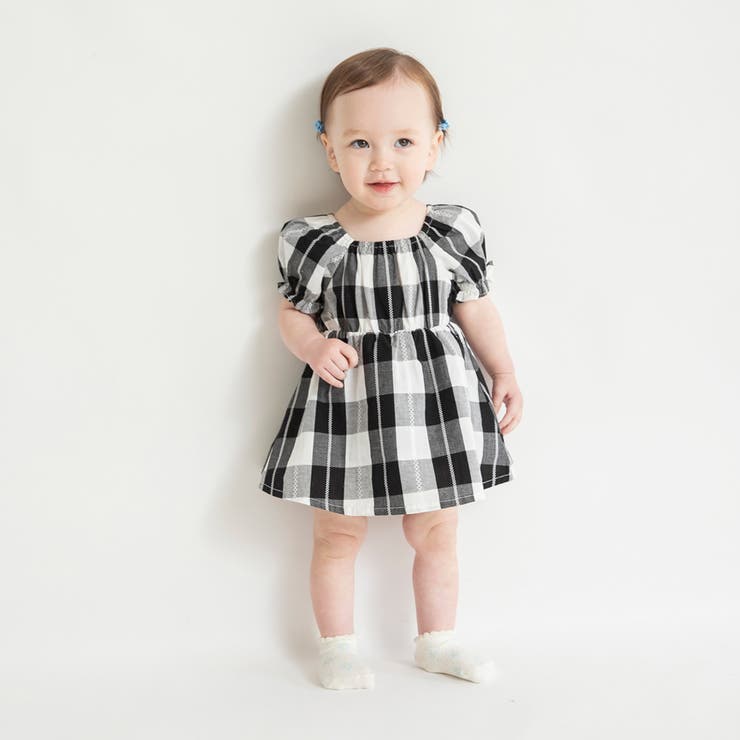 【おそろい】ブロックチェックカバーオール | ブランシェス | 詳細画像10 