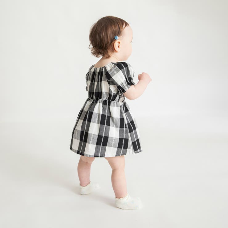 【おそろい】ブロックチェックカバーオール | ブランシェス | 詳細画像12 