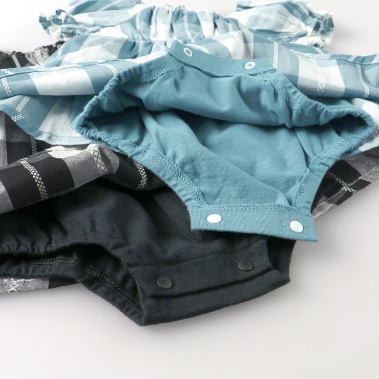 【おそろい】ブロックチェックカバーオール | ブランシェス | 詳細画像17 