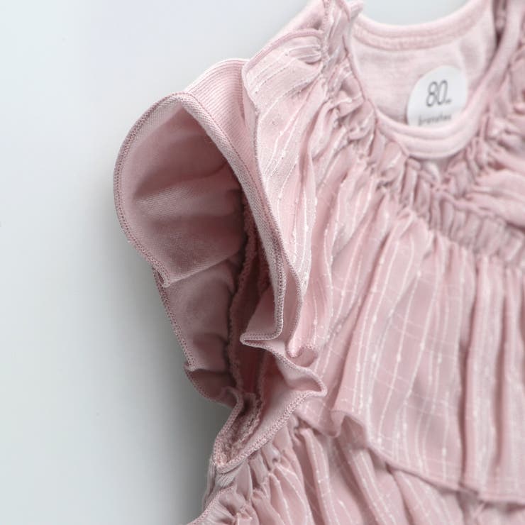 【おそろい】フリルクロスカバーオール | ブランシェス | 詳細画像10 