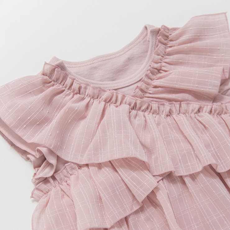 【おそろい】フリルクロスカバーオール | ブランシェス | 詳細画像9 