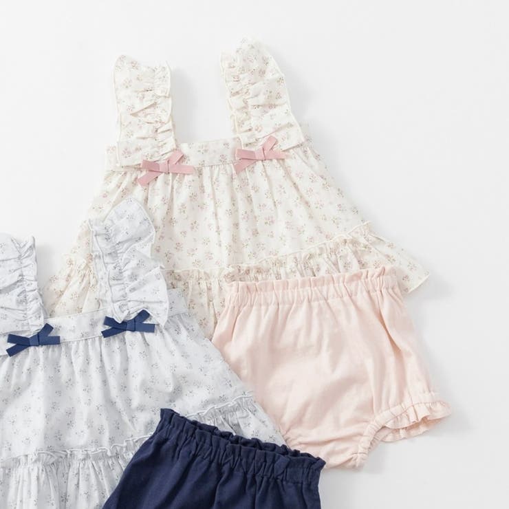 肩フリルチュニック＆ブルマセット | ブランシェス | 詳細画像8 