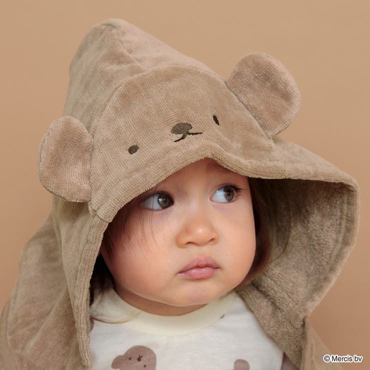 【ベビー/ミッフィー/ボリス】フード付きバスローブ | ブランシェス | 詳細画像15 